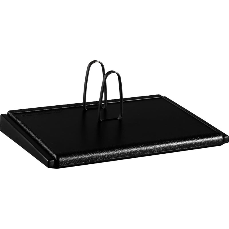 AT-A-GLANCE Desk Calendar Base  19 Style Holds 3"" x 3-3/4 "" Pages  Black (E1900) - Image 2